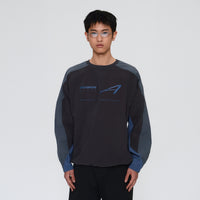 UNI 슬레이트 블럭 풀오버