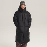 UNI 컨투어 롱 다운 자켓