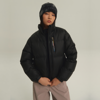 컨투어 크롭 다운 자켓